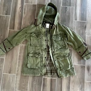 NWT Free People We the Free So Down Military Jacket S